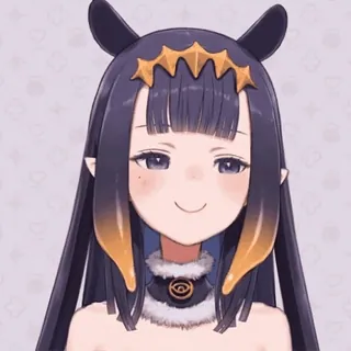 😏 Ninomae Ina'nis vtuber, anime, chica, virtual, idol, linda whatsapp sticker