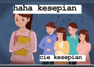 😆 haha kesepian
cie kesepian solitude, tristesse, isolement, harcèlement, taquineries telegram sticker