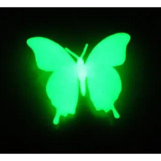 💸 Schmetterling, Leuchtend, Grün, Insekt, Natur, Aufkleber telegram sticker