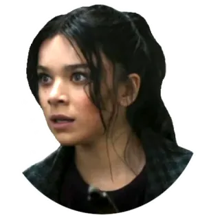 😨 Kate Bishop Hawkeye Kate Bishop, Hawkeye, Marvel, character, portrait telegram sticker