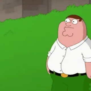 😐 Peter Griffin Family Guy Dessin animé, Drôle, Animation, Humour adulte, Peter whatsapp sticker
