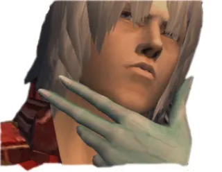🤔 Dante Devil May Cry videospiel, dante, devil may cry, charakter, spiel telegram sticker