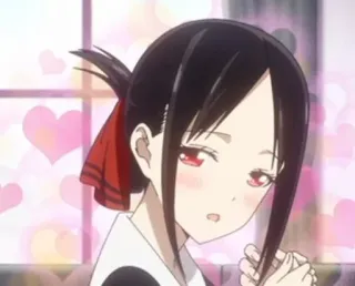 😍 Kaguya Shinomiya Kaguya-sama: Love Is War Anime, Cartoni animati, Kaguya Shinomiya, Amore, Cuori, Kaguya-sama: Love is War telegram sticker