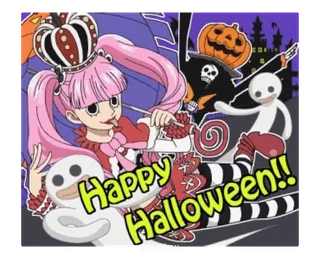 🎃 Happy Halloween!! 할로윈, 유령, 만화, 애니메이션 telegram sticker