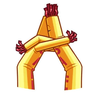 🤗 manche à air, skydancer, homme gonflable, tube publicitaire, publicité telegram sticker