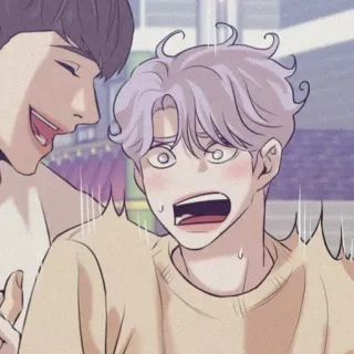 🐚 Anime, Manga, Dibujos animados, Impactado, Miedo telegram sticker