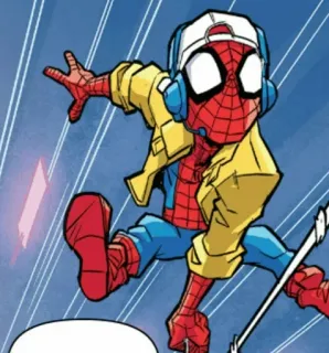 Spiderman Comics @stickersb2b telegram stickers