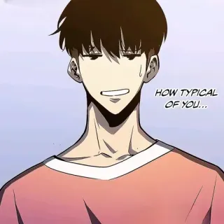 💎 HOW TYPICAL
OF YOU... Anime, Manga, Ekspresi, Dialog whatsapp sticker