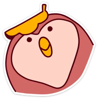 🙂 Eule, Vogel, süß, kawaii, Tier, Cartoon whatsapp sticker