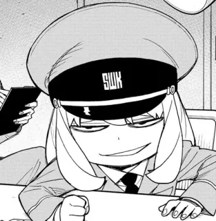 🥜 SWK Anime, Manga, Cartoon, Spy x Family, Anya Forger telegram sticker