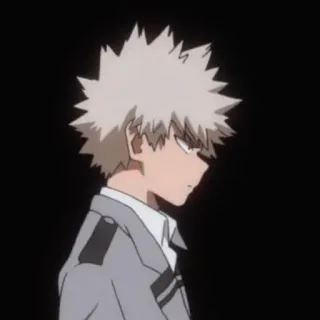 ☠ Katsuki Bakugo My Hero Academia Anime, My Hero Academia, Katsuki Bakugo, Bakugo, Personaje telegram sticker