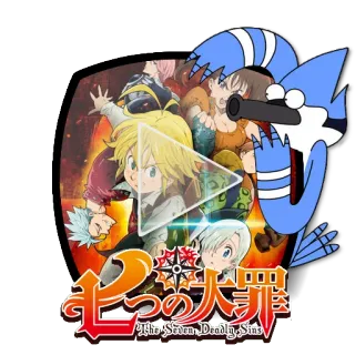 LoP Plays: Animes e Animações telegram stickers