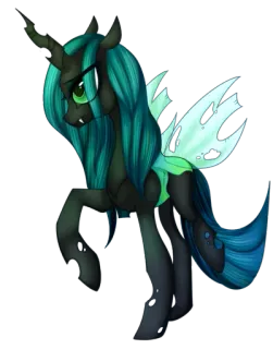 😒 Queen Chrysalis My Little Pony Pônei, Rainha Chrysalis, Vilão, Monstro, Changeling, My Little Pony whatsapp sticker