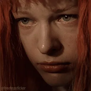 🥺 Leeloo The Fifth Element telegram sticker