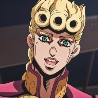 😀 Giorno Giovanna JoJo's Bizarre Adventure Anime, Manga, Jojo's Bizarre Adventure, Giorno Giovanna, Personnage whatsapp sticker