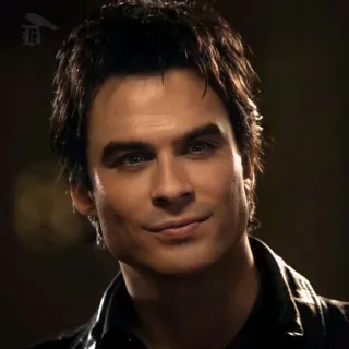 🍸 Damon Salvatore The Vampire Diaries vampier, bovennatuurlijk, drama, romantiek telegram sticker
