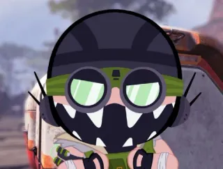 😡 Octane Apex Legends video game, character, Octane, Apex Legends, sticker telegram sticker