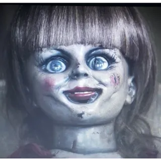 😈 Annabelle Poupée, Horreur, Effrayant, Film, Surnaturel whatsapp sticker