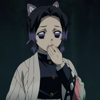 🦋 Shinobu Kocho Demon Slayer Anime, Demon Slayer, Shinobu Kocho, Manga, Papillon, Mignon telegram sticker