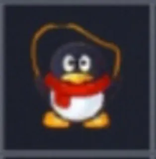🐧 penguin, natal, musim dingin, syal, burung telegram sticker