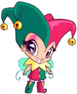✨ Tune Winx Club นางฟ้า, วินซ์คลับ, จูน, ตัวการ์ตูน, พิกซี่ telegram sticker
