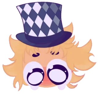 😭 Anime, Adesivo, Cartone animato, Chibi, Carino, Cappello telegram sticker