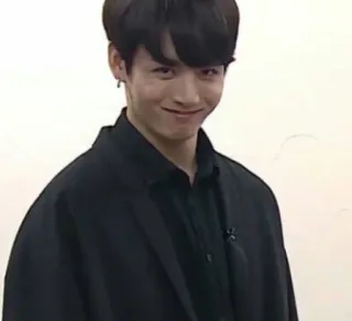 😏 Jeon Jungkook K-pop, idol, singer, celebrity, Jungkook, BTS telegram sticker