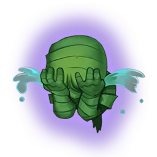 😭 Amumu League of Legends 슬픈, 엄마, 울음, 리그오브레전드, 게임 telegram sticker