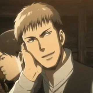 😏 Jean Kirschtein Attack on Titan Anime, Ataque a los Titanes, Jean, Jean Kirschtein telegram sticker