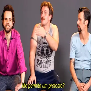 🙋‍♂️ Me permite um protesto? telegram sticker