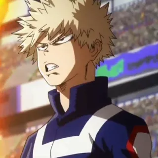 🌾 Bakugo Katsuki My Hero Academia Anime, My Hero Academia, Bakugo, Katsuki, Nhân vật, Anh hùng whatsapp sticker