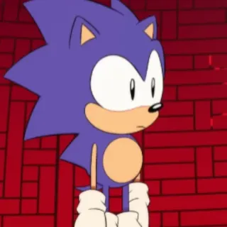 🦔 Sonic sonic the hedgehog, videospielcharakter, cartoon, blauer igel whatsapp sticker
