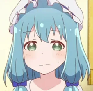 💙 Anime, Gadis, Lucu, Manga, Karakter, Ilustrasi telegram sticker