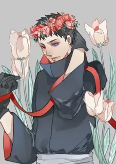 ⛰️ Obito Naruto anime, Obito Uchiha, Naruto, manga, fanart telegram sticker