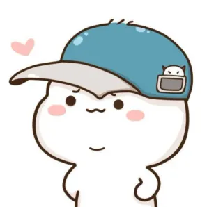 🐮 cute, cartoon, character, kawaii, adorable, sticker telegram sticker