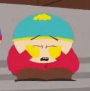 🌟 Eric Cartman South Park Eric Cartman, South Park, cartone animato, commedia, animazione telegram sticker