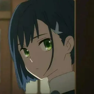 ✨ Ichigo Darling in the Franxx 动漫, 草莓, Darling in the Franxx, 角色, 女孩, 少女 telegram sticker