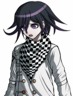😩 Kokichi Oma Danganronpa V3: Killing Harmony Anime, Personagem, Roxo, Cachecol, Danganronpa, Kokichi telegram sticker