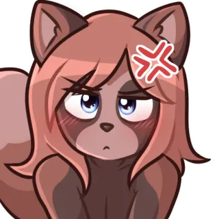 😾 Red Panda whatsapp sticker