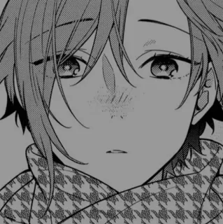 🩹 Anime, Manga, traurig, Junge, Porträt telegram sticker