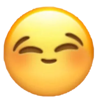 ☺️ 이모지, 웃는 눈, 행복, 귀여운 whatsapp sticker
