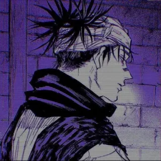 🎥 Toji Fushiguro Jujutsu Kaisen anime, jujutsu kaisen, toji fushiguro, manga, character, illustration telegram sticker