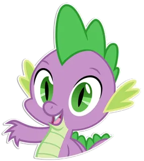Spike telegram stickers