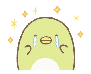 🤍 süß, weinend, traurig, kawaii, aufkleber, cartoon, figur telegram sticker
