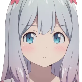 Sagiri (by @antohachan) whatsapp stickers