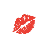💋 kiss, lips, red telegram sticker