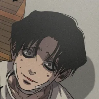 🐾 Anime, Manga, Horror psicologico, Horror, Personaggio, Oscuro, Manhwa telegram sticker