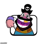 💪 pirate, cartoon, funny, character, emote telegram sticker