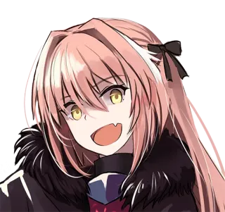 😠 Anime, Mangá, Garota, Sorrindo, Bonito telegram sticker