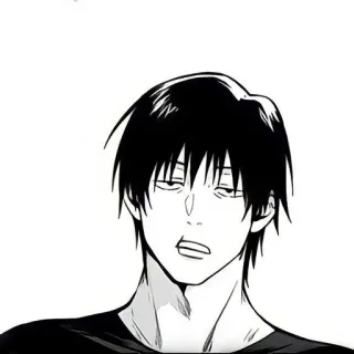 😕 Anime, Manga, Inexpresivo, Aburrido, Cansado telegram sticker